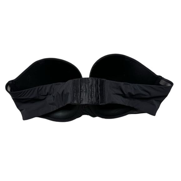 HARPER WILDE Base Strapless Bra in Black Size 40B Underwire Lightly Lined - Picture 2 of 8